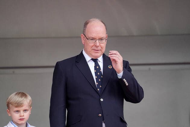FORMULA 1 GRAND PRIX DE MONACO 2022 29 05 2022, Monaco Circuit, Monte Carlo, FORMULA 1 GRAND PRIX DE MONACO 2022 , in the picture son Jacques of Monaco, Albert II Prince of Monaco nordphotoxGmbHx xBratic nph00250