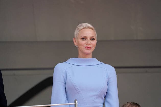FORMULA 1 GRAND PRIX DE MONACO 2022 29 05 2022, Monaco Circuit, Monte Carlo, FORMULA 1 GRAND PRIX DE MONACO 2022 , in the picture Charlene Lynette Grimaldi, Princess of Monaco nordphotoxGmbHx xBratic nph00250
