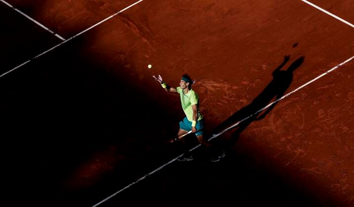 TENNIS - French Open 2022 PARIS,FRANCE,29.MAY.22 - TENNIS - ATP, Tennis Herren World Tour, French Open, Roland Garros, Grand Slam. Image shows Rafael Nadal (ESP).  GEPAxpictures xPatrickxSteiner