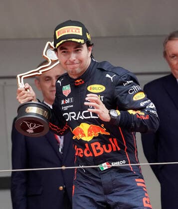FORMULA 1 GRAND PRIX DE MONACO 2022 29 05 2022, Monaco Circuit, Monte Carlo, FORMULA 1 GRAND PRIX DE MONACO 2022 , in picture winner Sergio Perez MEX , Oracle Red Bull Racing nordphotoxGmbHx xBratic nph00250