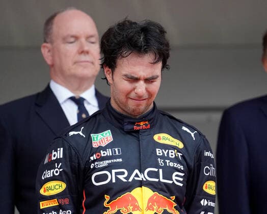 FORMULA 1 GRAND PRIX DE MONACO 2022 29 05 2022, Monaco Circuit, Monte Carlo, FORMULA 1 GRAND PRIX DE MONACO 2022 , in picture winner Sergio Perez MEX , Oracle Red Bull Racing nordphotoxGmbHx xBratic nph00250