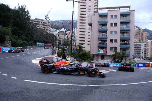 Monaco , Monte Carlo, 29 05 2022, Circuit de Monaco, Formula 1 Monaco Grand Prix 2022 Race, Max Verstappen Red Bull Racing on track during Photo EU Images Monte Carlo Circuit de Monaco Monaco  eu-images-577