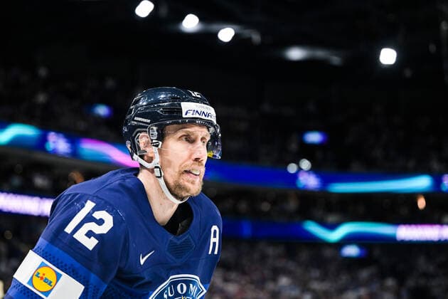 220529 Marko Antilla of Finland during the 2022 IIHF Ice Hockey World Championship gold medal game between Finland and Canada on May 29, 2022 in Tampere Photo Maxim Thore BILDBYRAN kod MT MT0408 ishockey ice hockey ishockey vm iihf ice hockey world championship finland kanada canada bbeng,  Copyright: MAXIMxTHORE BB220529MT139