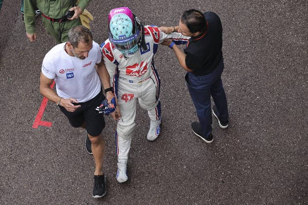 SCHUMACHER Mick (ger), Haas F1 Team VF-22 Ferrari, portrait during the Formula 1 Grand Prix de Monaco 2022, 7th round of the 2022 FIA Formula One World Championship, WM, Weltmeisterschaft on the Circuit de Monaco, from May 27 to 29, 2022 in Monte-Carlo, Monaco - F1 - MONACO GRAND PRIX 2022 - Race DPPI Panoramic  0012201908175