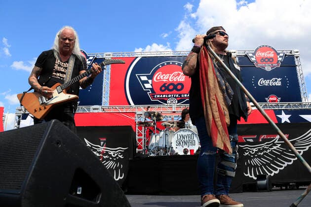 Motorsport, NASCAR, Coca-Cola 600 in Charlotte, Lynyrd Skynyrd Concert