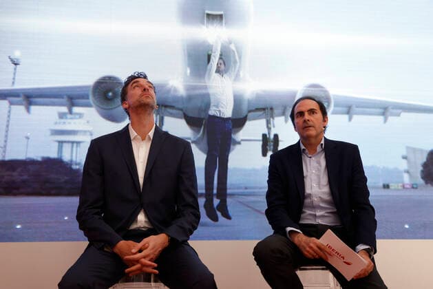 Basketball, Pau Gasol Presstermin with Sponsor Iberia Airlines