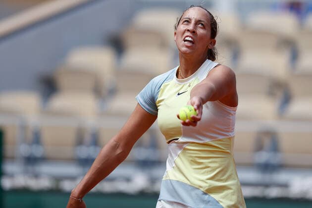 30 05 2022, Tennis, French Open 2022 Roland Garros, FRA, Paris, Roland Garros picture v li Madison Keys USA Copyright: HMBxMedia AntonioxBorga