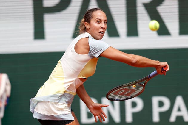 30 05 2022, Tennis, French Open 2022 Roland Garros, FRA, Paris, Roland Garros picture v li Madison Keys USA Copyright: HMBxMedia AntonioxBorga