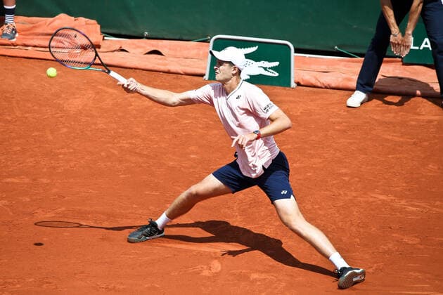 Roland Garros 2022 PARIS, IF - 30.05.2022: ROLAND GARROS 2022 - HubertHurkacz (POL) during the Roland Garros 2022 tournament held in Paris, France. (Photo: Andre Chaco Fotoarena) x2213043x  AndrexChaco
