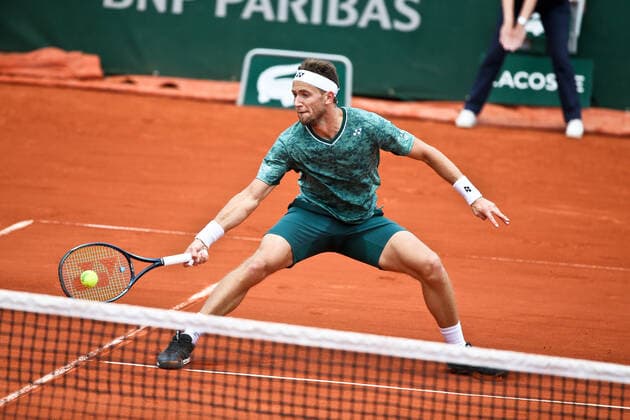 Roland Garros 2022 PARIS, IF - 30.05.2022: ROLAND GARROS 2022 - Casper Ruud (NOR) during the Roland Garros 2022 tournament held in Paris, France. (Photo: Andre Chaco Fotoarena) x2213058x  AndrexChaco