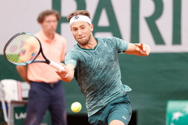 30 05 2022, Tennis, French Open 2022 Roland Garros, FRA, Paris, Roland Garros Picture v li Casper Ruud NOR Copyright: HMBxMedia AntonioxBorga