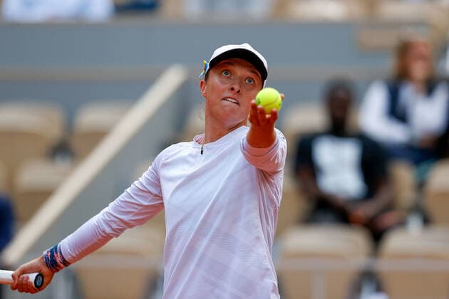 30 05 2022, Tennis, French Open 2022 Roland Garros, FRA, Paris, Roland Garros picture v Iga Swiatek POL Copyright: HMBxMedia AntonioxBorga