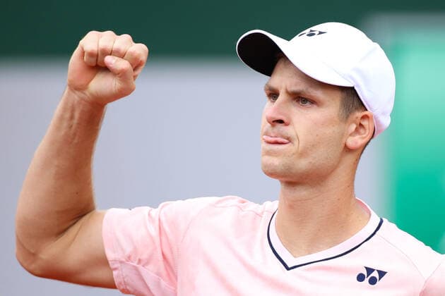 2022 French Open - Day Nine Hubert Hurkacz during his match against Casper Ruud on Suzanne Lenglen court in the 2022 French Open 4th Round. PARIS France  Copyright: xIbrahimxEzzatx originalFilename:ezzat-notitle220530_npc1h.jpg