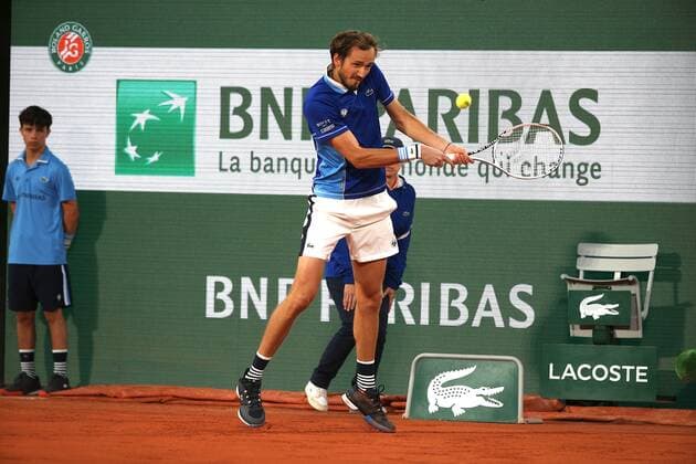 Roland Garros 2022 PARIS, IF - 30.05.2022: ROLAND GARROS 2022 - Daniil Medvedev (RUS) during the Roland Garros 2022 tournament held in Paris, France. (Photo: Andre Chaco Fotoarena) x2213369x  AndrexChaco