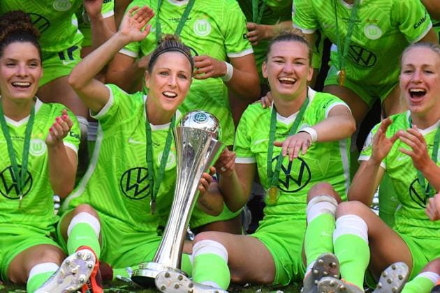 Soccer I Women I Season 2021-2022 I DFB Pokal I Final I VfL Wolfsburg - 1. FFC Turbine Potsdam I 28 05 2022 I RheinEnergieStadion North Rhine-Westphalia Germany Copyright: xLobeca InesxHähnelx Köln RheinEnergieStadion NRW Deutschland