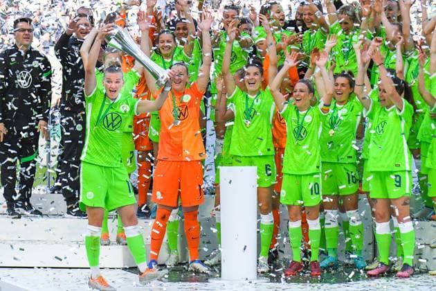 Soccer I Women I Season 2021-2022 I DFB Pokal I Final I VfL Wolfsburg - 1. FFC Turbine Potsdam I 28 05 2022 I RheinEnergieStadion North Rhine-Westphalia Germany Copyright: xLobeca InesxHähnelx Köln RheinEnergieStadion NRW Deutschland