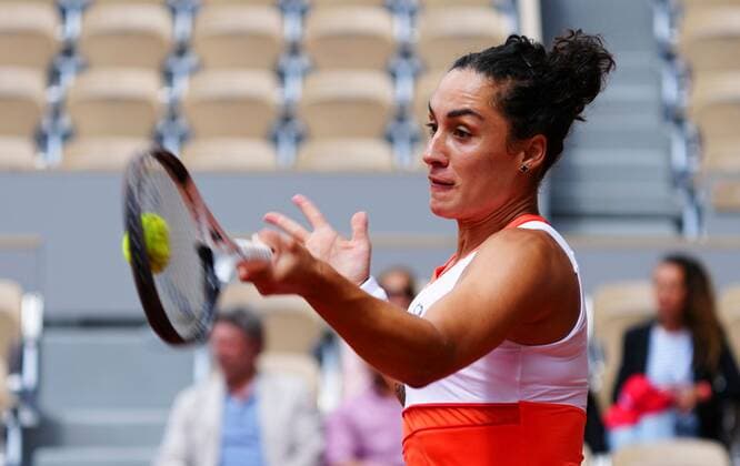Mandatory Credit: Photo by Javier Garcia Shutterstock (12960001f) Martina Trevisan French Open Tennis, Day 10, Roland Garros, Paris, France - 31 May 2022 French Open Tennis, Day 10, Roland Garros, Paris, France - 31 May 2022  Copyright: xJavierxGarcia Shutterstockx 12960001f