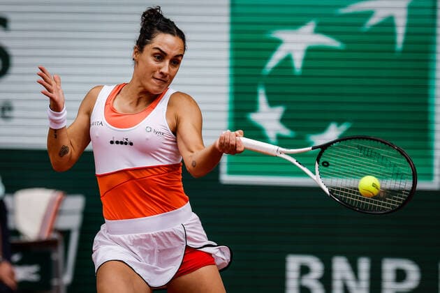 May 31, 2022, Paris, France, France: Martina TREVISAN of Italia during the Day ten of Roland-Garros 2022, French Open 2022, Grand Slam tennis tournament at the Roland-Garros stadium on May 31, 2022 in Paris, France. Paris France - ZUMAm308 20220531_zsp_m308_002 Copyright: xMatthieuxMirvillex