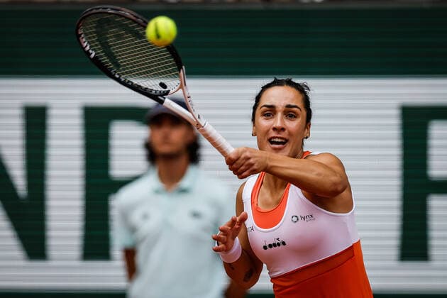 May 31, 2022, Paris, France, France: Martina TREVISAN of Italia during the Day ten of Roland-Garros 2022, French Open 2022, Grand Slam tennis tournament at the Roland-Garros stadium on May 31, 2022 in Paris, France. Paris France - ZUMAm308 20220531_zsp_m308_003 Copyright: xMatthieuxMirvillex