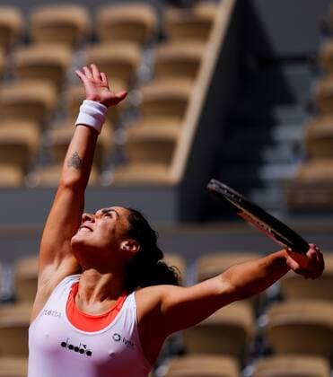 Mandatory Credit: Photo by Javier Garcia Shutterstock (12960001m) Martina Trevisan French Open Tennis, Day 10, Roland Garros, Paris, France - 31 May 2022 French Open Tennis, Day 10, Roland Garros, Paris, France - 31 May 2022  Copyright: xJavierxGarcia Shutterstockx 12960001m