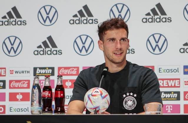 31 05 2022 football DFB national team Germany press conference Herzogenaurach HMB JuBe Leon Goretzka