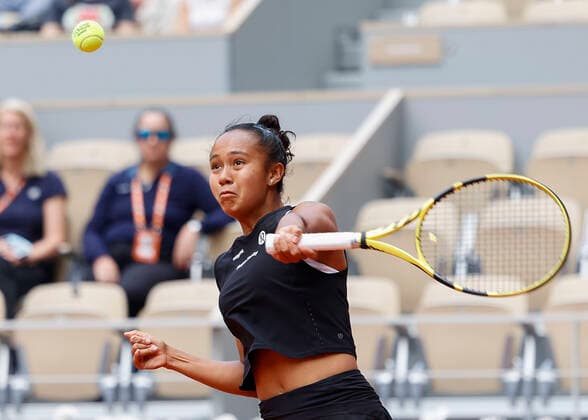 French Open 2022, Leylah Fernandez CAN Tennis French Open 2022 Grand Slam ATP WTA ITF Roland Garros Paris France 31 May 2022 Copyright: xJuergenxHasenkopfx