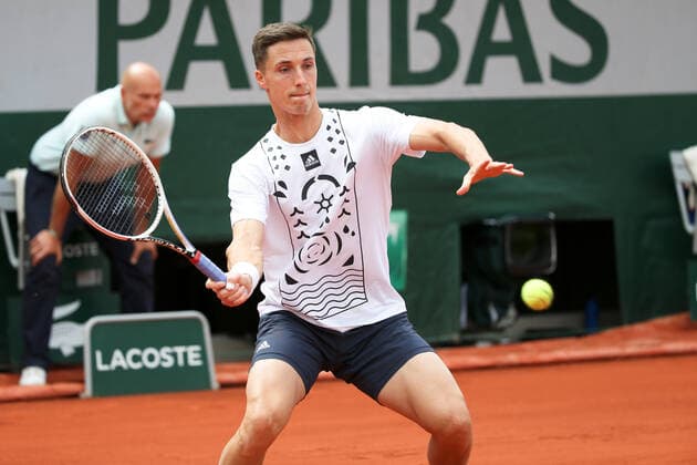 Roland Garros 2022 PARIS, IF - 31.05.2022: ROLAND GARROS 2022 - Joe Salisbury (GBR) during the Roland Garros 2022 tournament held in Paris, France. (Photo: Andre Chaco Fotoarena) x2213629x  AndrexChaco