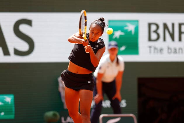 31 05 2022, Tennis, French Open 2022 Roland Garros, FRA, Paris, Roland Garros Image v l Leylah Fernandez CAN Copyright: HMBxMedia AntonioxBorga