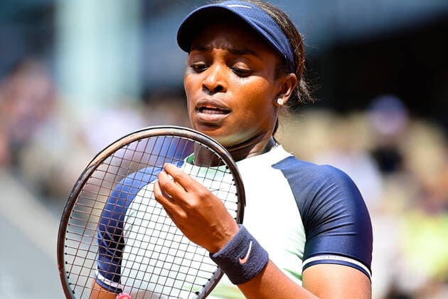 Sloane Stephens ( USA ) TENNIS : Roland Garros 2022 - Internationaux de France - 31 05 2022 FedericoPestellini Panoramic 