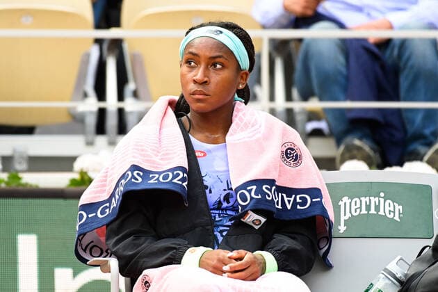 Coco Gauff ( USA ) - TENNIS : Roland Garros 2022 - Internationaux de France - 31 05 2022 FedericoPestellini Panoramic 