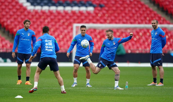 Football, Italy National Team, Training