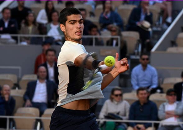 Carlos Alcaraz TENNIS : Internationnaux de France - Roland Garros 2022 30 05 2022 Mao Panoramic 