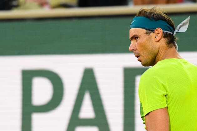 Rafael Nadal ( Espagne ) TENNIS : Roland Garros 2022 - Internationaux de France - 31 05 2022 FedericoPestellini Panoramic 