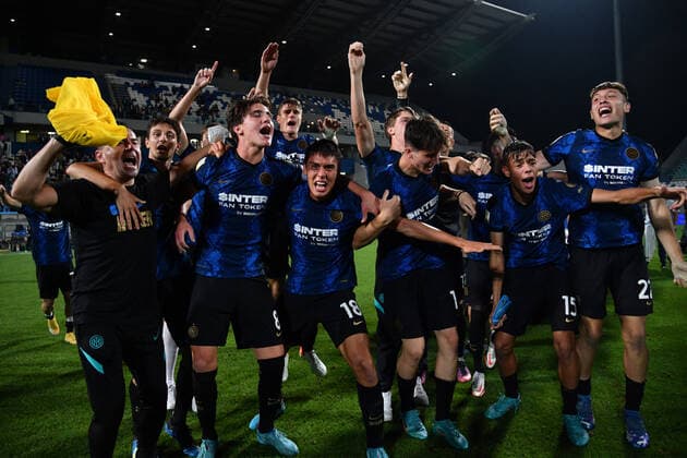 Photo Massimo Paolone LaPresse May 31, 2022 Reggio Emilia, Italy soccer Roma vs Inter - Italian Football Championship Primavera TIMVISION 2021 2022 - Mapei stadium In the pic: Inter wins  Copyright: xMassimoxPaolone LaPressex