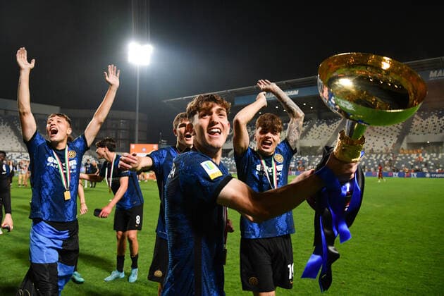 Photo Massimo Paolone LaPresse May 31, 2022 Reggio Emilia, Italy soccer Roma vs Inter - Italian Football Championship Primavera TIMVISION 2021 2022 - Mapei stadium In the pic: Inter wins  Copyright: xMassimoxPaolone LaPressex
