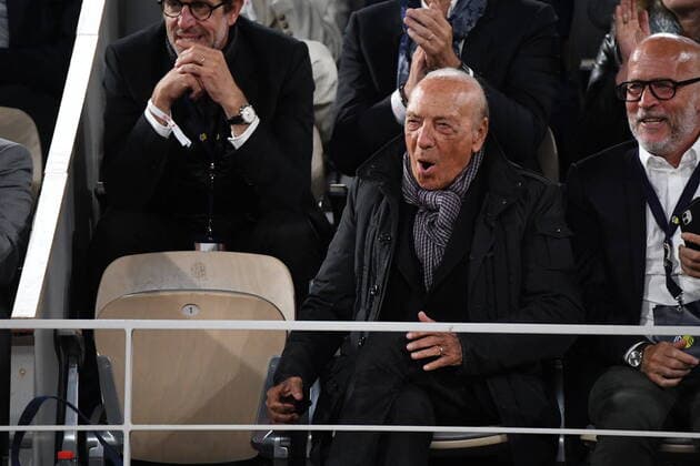 Tennis - Roland Garros 2022 - Jacques Seguela dechaine - France TENNIS : Roland Garros 2022 - France - 31 05 2022 ChrysleneCaillaud Panoramic 