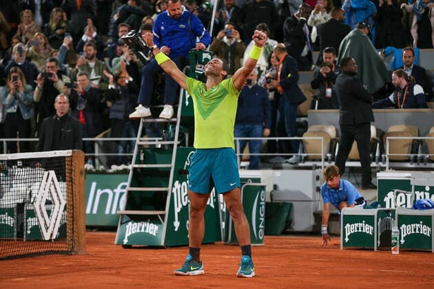 Roland Garros 2022 PARIS, IF - 01.06.2022: ROLAND GARROS 2022 - Rafael Nadal (ESP) during the Roland Garros 2022 tournament held in Paris, France. (Photo: Andre Chaco Fotoarena) x2214077x  AndrexChaco