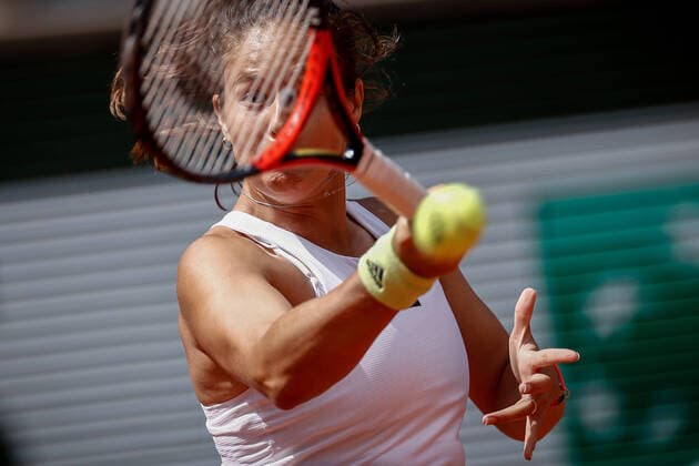 Daria KASATKINA (RUS) contre Veronika KUDERMETOVA (RUS) TENNIS : Roland Garros 2022 - 1 4e de finale - 01 06 2022 AurelienMorissard Panoramic 