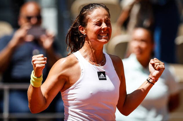 Sport Bilder des Tages June 1, 2022, Paris, France, France: Daria KASATKINA of Russia celebrates his victory during the Day eleven of Roland-Garros 2022, French Open 2022, Grand Slam tennis tournament at the Roland-Garros stadium on June 01, 2022 in Paris, France. Paris France - ZUMAm308 20220601_zsp_m308_007 Copyright: xMatthieuxMirvillex