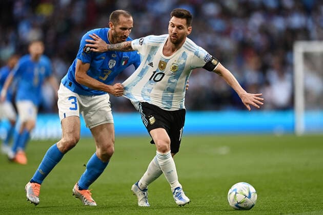 Football, Finalissima, Final, Italy - Argentina