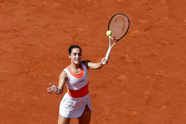 Martina Trevisan Vs Coco Gauff - 1 2 Finale TENNIS : Roland Garros 2022 - 02 06 2022 MichaelBaucher Panoramic 