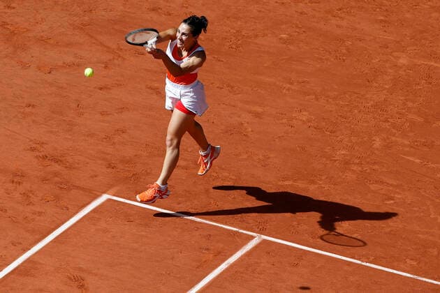 Martina Trevisan Vs Coco Gauff - 1 2 Finale TENNIS : Roland Garros 2022 - 02 06 2022 MichaelBaucher Panoramic 