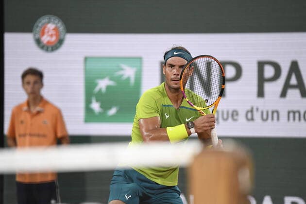 Tennis - Roland Garros 2022 - Rafael Nadal - Espagne TENNIS : Roland Garros 2022 - France - 03 06 2022 ChrysleneCaillaud Panoramic 