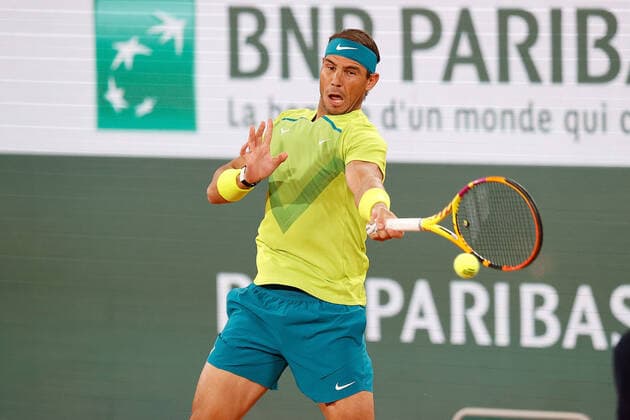03 06 2022, Tennis, French Open 2022 Roland Garros, FRA, Paris, Roland Garros picture v li Rafael Nadal ESP Copyright: HMBxMedia AntonioxBorga