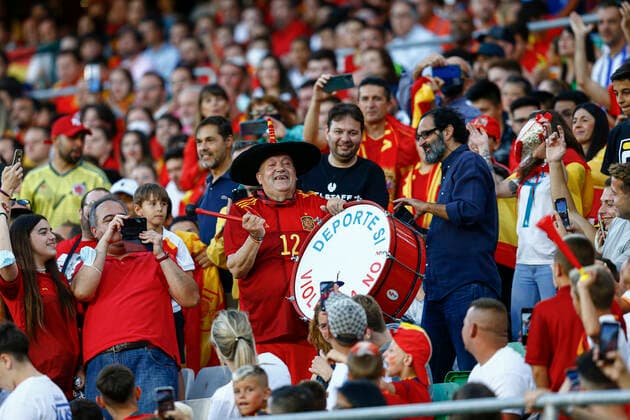 ESP: Spain-Portugal. UEFA Nations League, date 1 Spain popular fan Manolo el del Bombo during the UEFA Nations League match between Spain and Portugal played at Benito Villamarin Stadium on June 2, 2022 in Sevilla, Spain. Copyright: xAntonioxPozox xPRESSINPHOTOx AP_220602_274