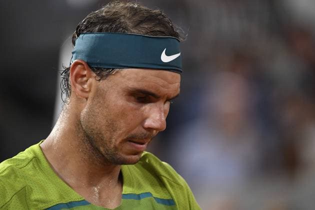 Tennis - Roland Garros 2022 - Match Rafael Nadal contre Alexander Zverev demi finale - Espagne Allemagne TENNIS : Roland Garros 2022 - France - 03 06 2022 ChrysleneCaillaud Panoramic 