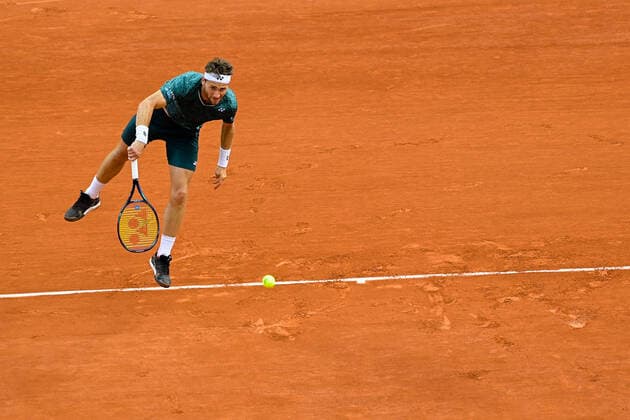 Casper Ruud ( NOR ) - TENNIS : Roland Garros 2022 - Internationaux de France - 03 06 2022 FedericoPestellini Panoramic 