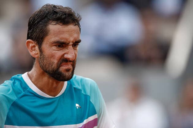 Demi-finale Hommes entre Casper RUUD (NOR) et Marin CILIC (CRO) TENNIS : Roland Garros 2022 - 03 06 2022 AurelienMorissard Panoramic 