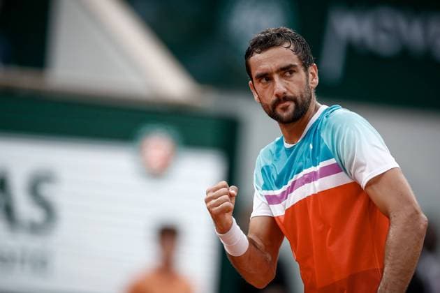 Demi-finale Hommes entre Casper RUUD (NOR) et Marin CILIC (CRO) TENNIS : Roland Garros 2022 - 03 06 2022 AurelienMorissard Panoramic 
