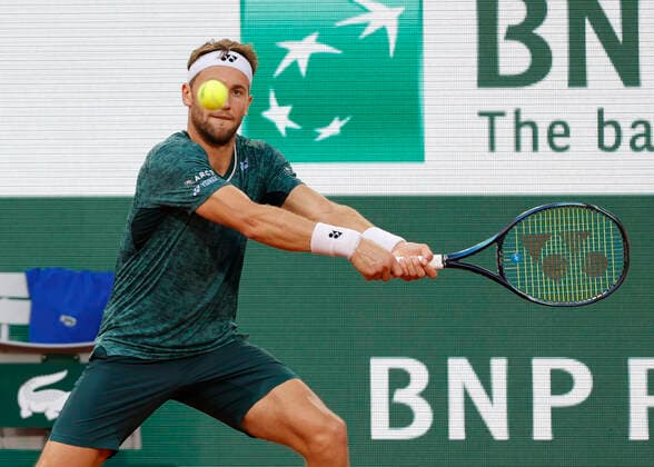 French Open 2022, Casper Ruud Tennis French Open 2022 Grand Slam ATP WTA ITF Roland Garros Paris France 3 June 2022 Copyright: xJuergenxHasenkopfx